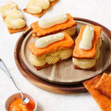 Koolhydraatarme oranje tompouce