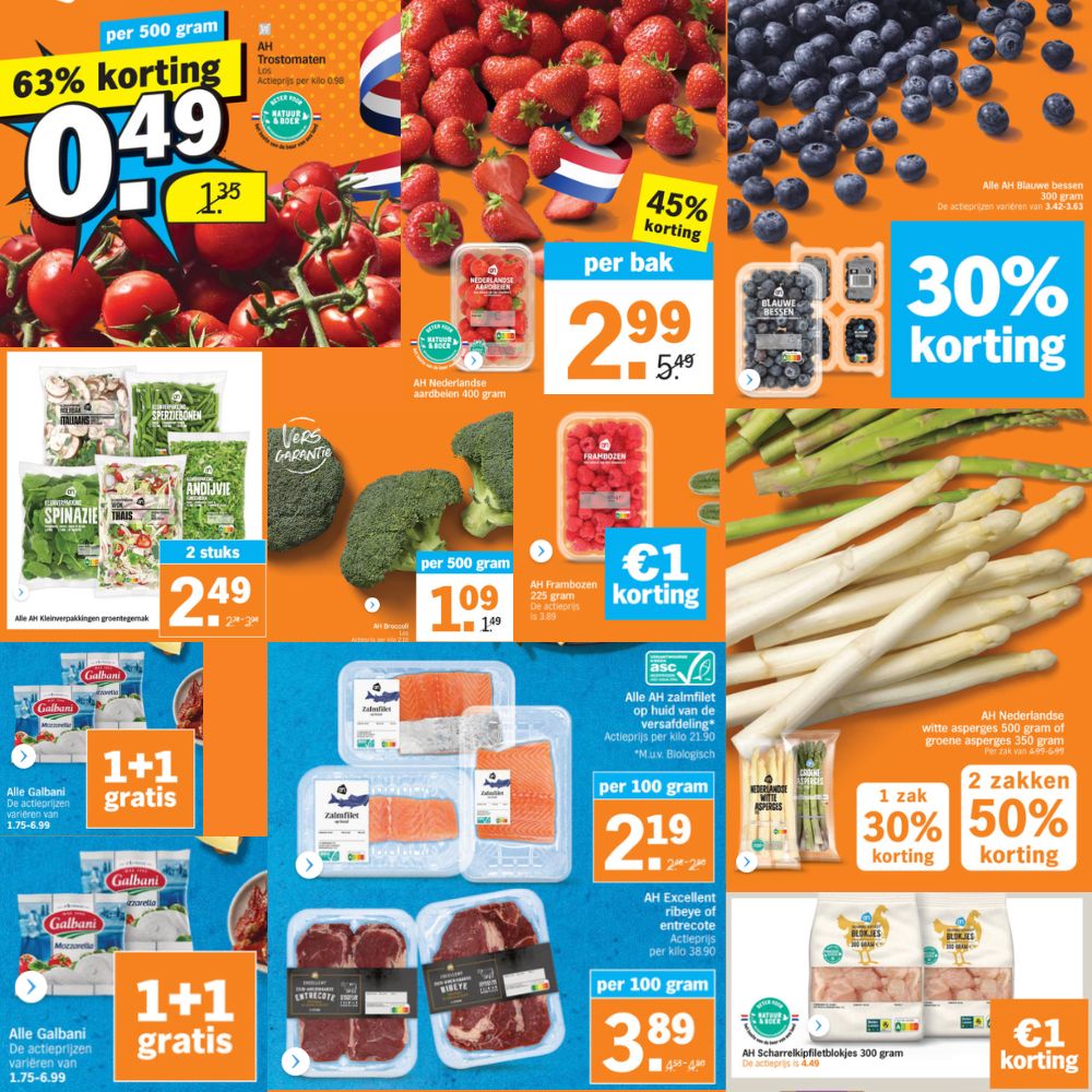 Aanbiedingen Albert Heijn Week 20.