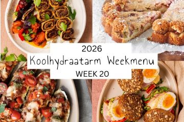 Koolhydraatarm weekmenu week 20