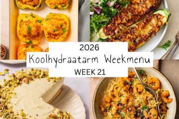 4 voorbeeldmaaltijden uit weekmenu 21