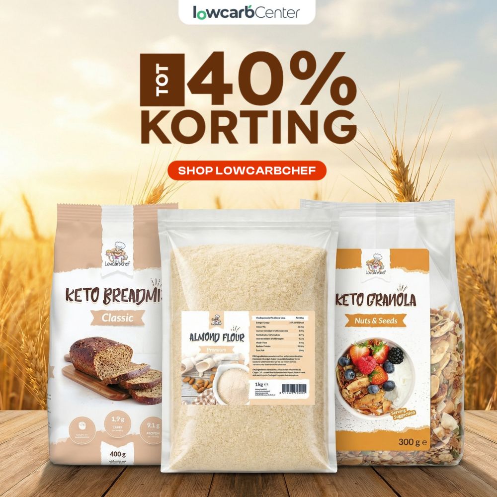 Lowcarbchef producten in de aanbieding bij Lowcarbcenter