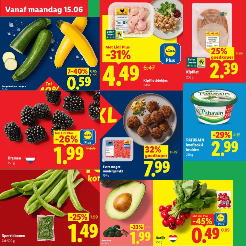 Aanbiedingen Lidl in week 25