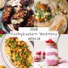 4 koolhydraatarme maaltijden uit weekmenu 26
