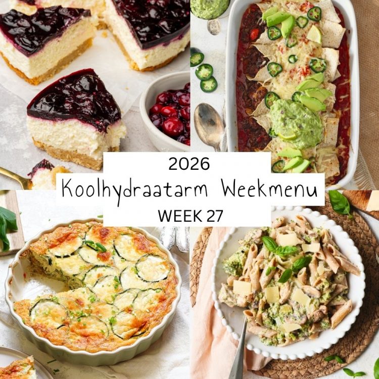 4 maaltijden uit weekmenu 27