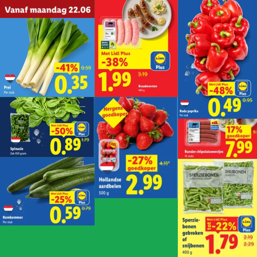 Koolhydraatarme producten in de aanbieding bij Lowcarbcenter in week 26