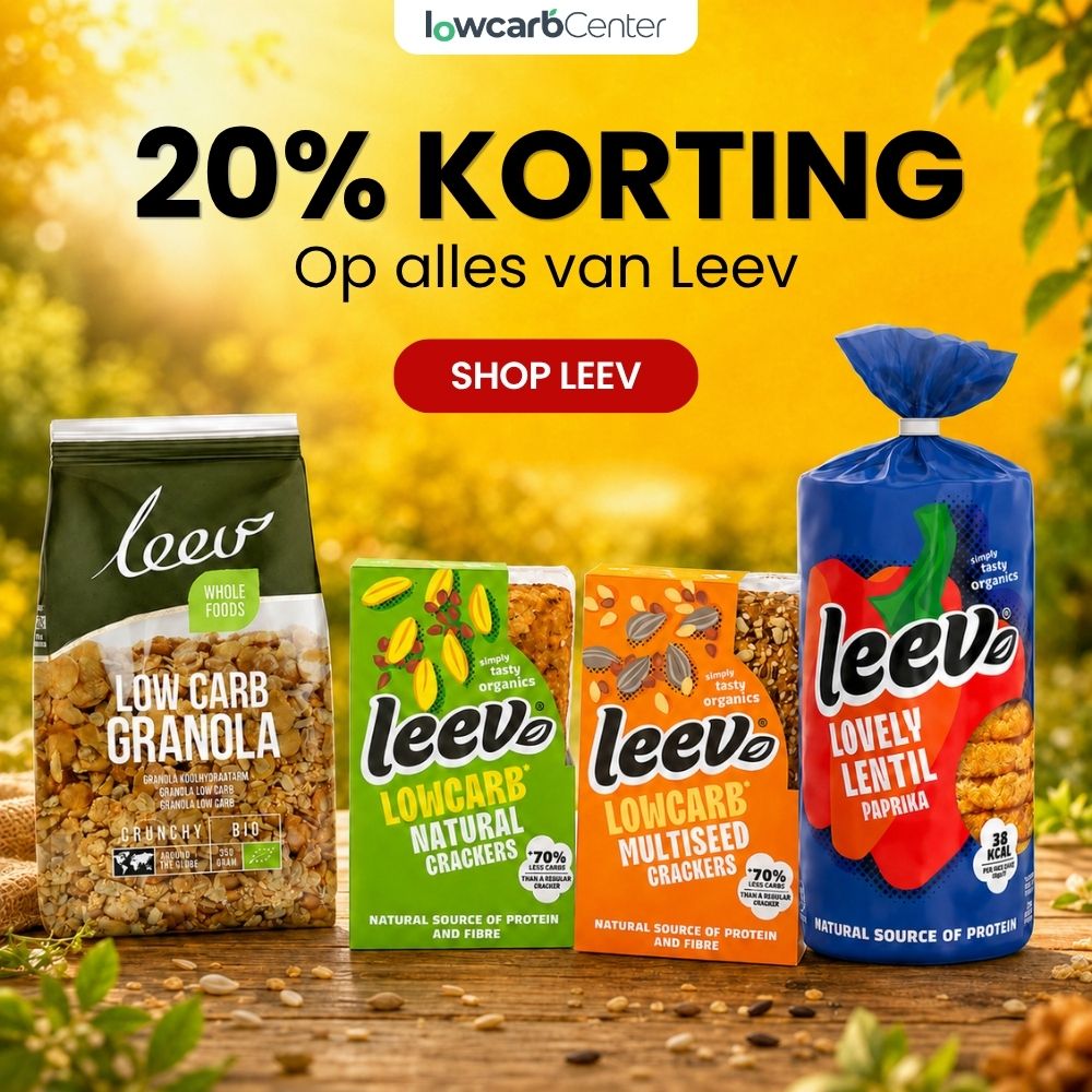20% Korting op Leev bij Lowcarbcenter