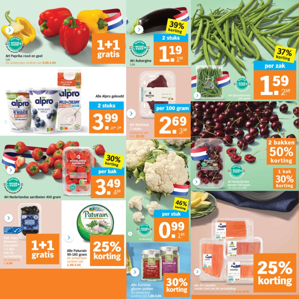Aanbiedingen bij Albert Heijn in week 28