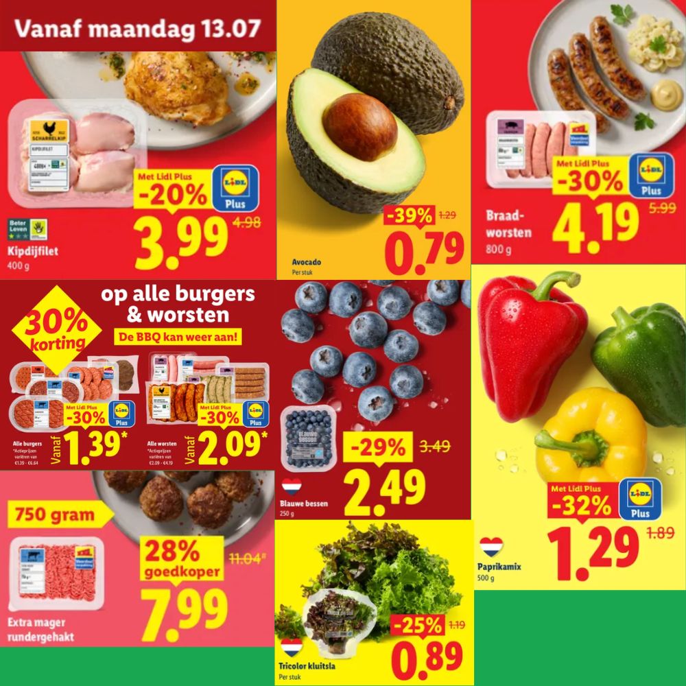 Aanbiedingen bij Lidl in week 29.