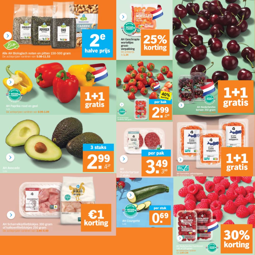 Aanbiedingen bij Albert Heijn in week 30