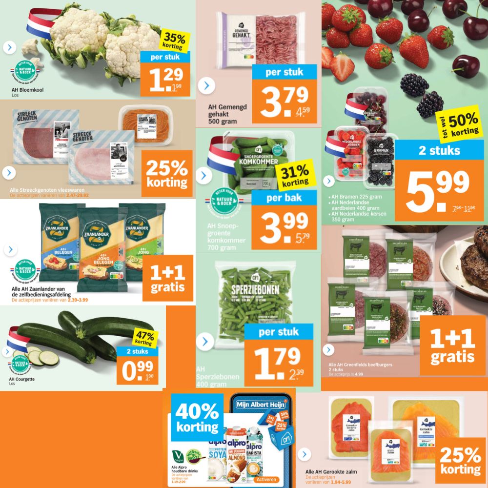 Aanbiedingen Albert Heijn week 31