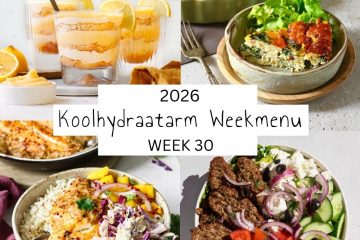 4 maaltijden uit het Lowcarbchef weekmenu week 30