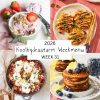 4 voorbeeldmaaltijden uit weekmenu 31