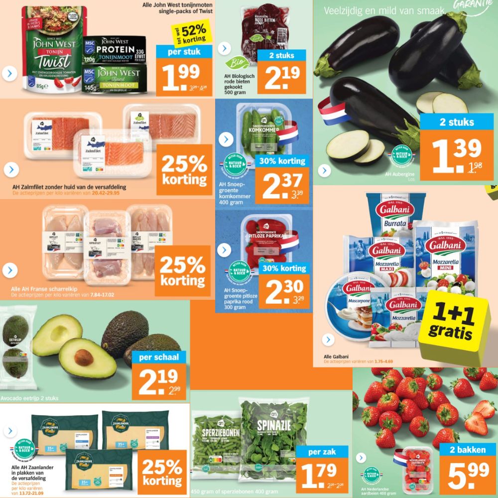 Aanbiedingen Albert Heijn Week 35