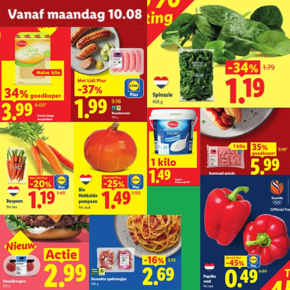 Aanbiedingen van de week Lidl in week 33