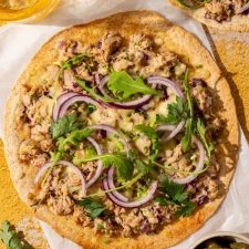 Koolhydraatarme pizza wraps met tonijn