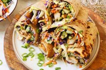 Oosterse wraps met kip