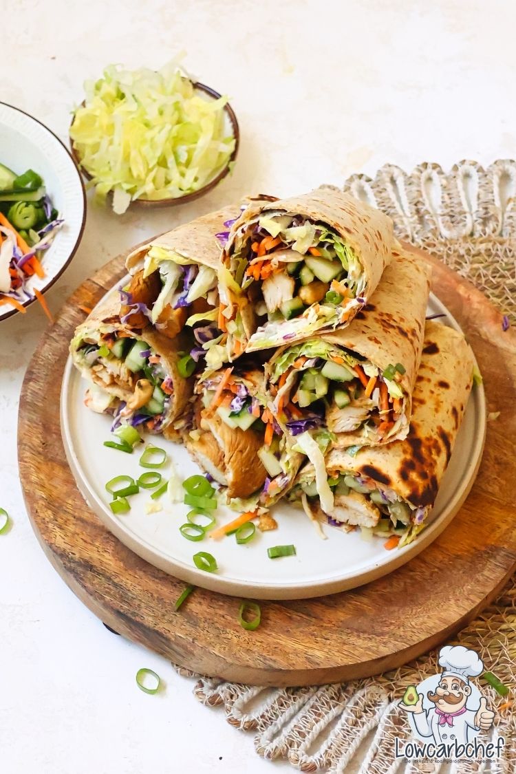 Oosterse wraps met kip