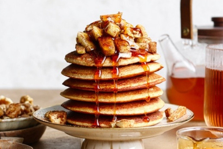 Appel-kaneel pannenkoekjes