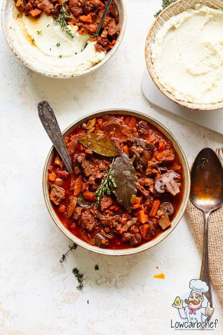 Boeuf bourguignon uit de slowcooker